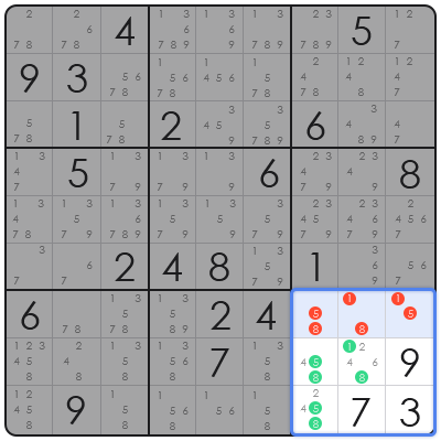 sudoku game board
