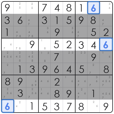 sudoku hidden triple