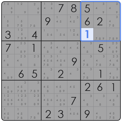 6 x 6 sudoku